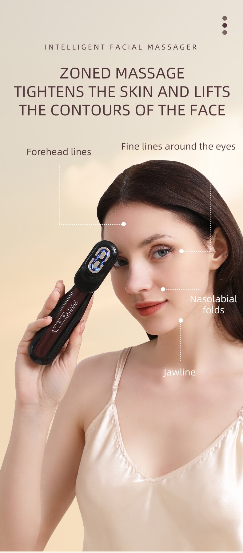 6 AD318 Facial Massager face lifting tool